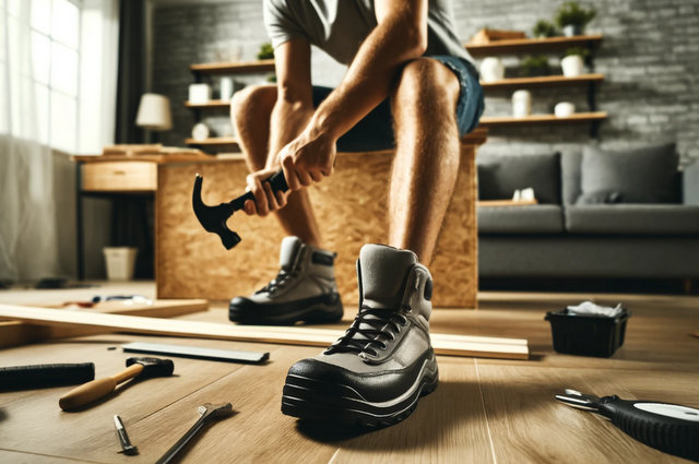 Scarpe antinfortunistiche per lavori domestici: alleato per la sicurezza