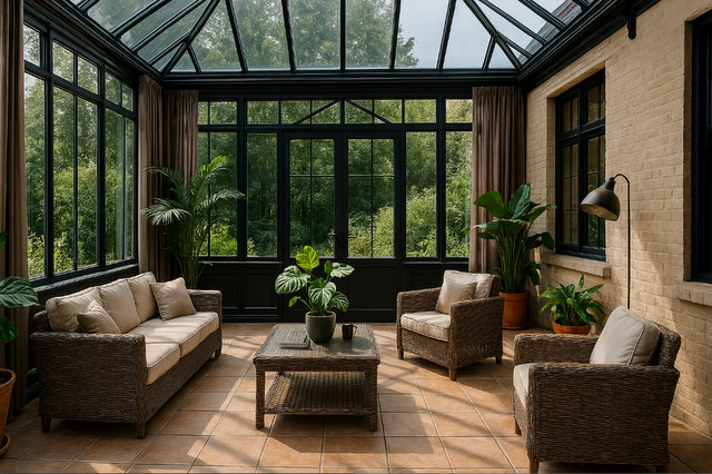 Serre: i giardini d’inverno per vivere la casa tutto l’anno