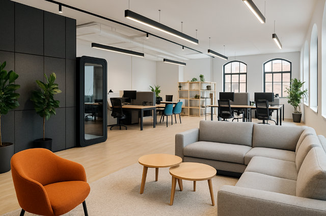 Come trasformare un open space in ambienti funzionali