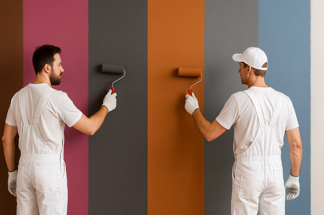 Colori con la F per pareti: palette, codici e abbinamenti